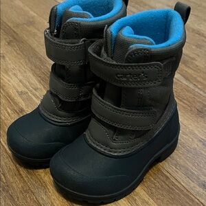 Carter's Kids Gray and Blue Snow Boots